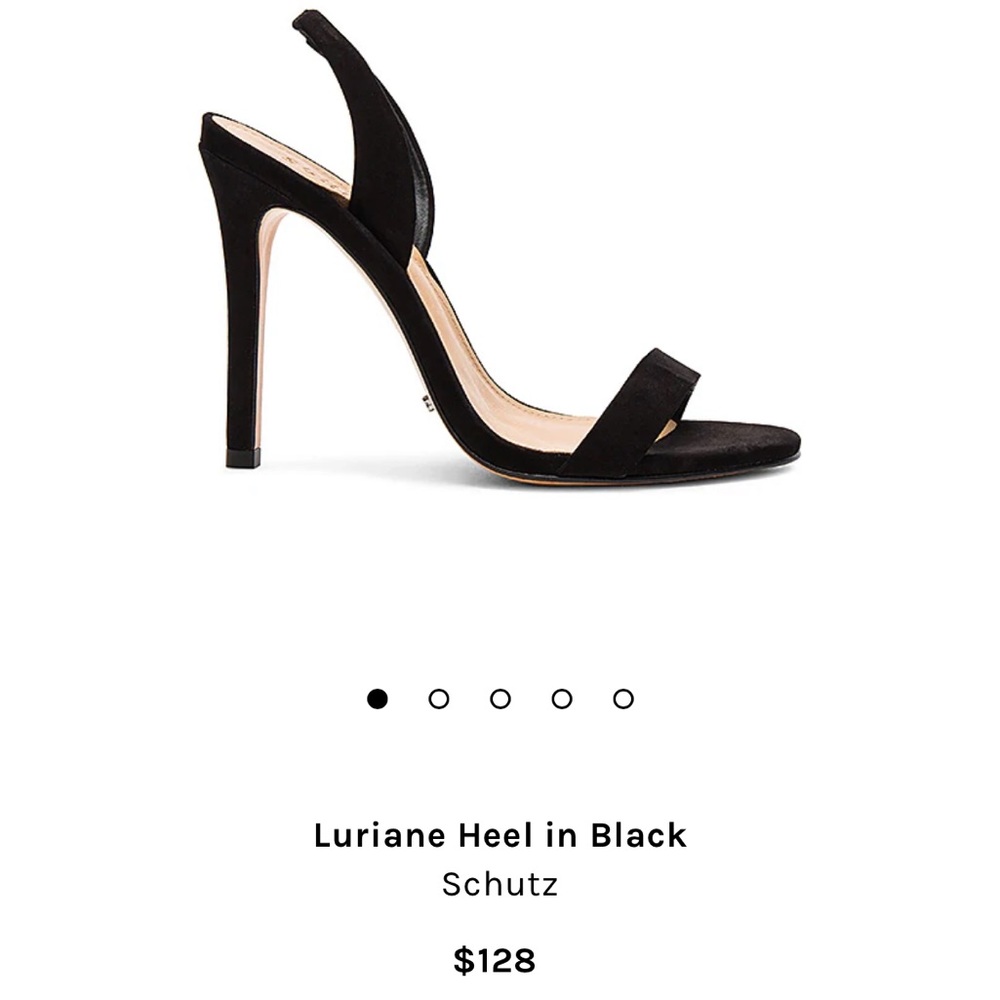Schutz Luciane Heel in Black